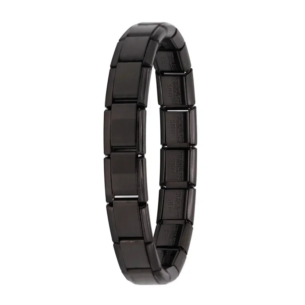 Bracelet Femme Elastique Charme Acier Inoxydable 9mm | MDN Store