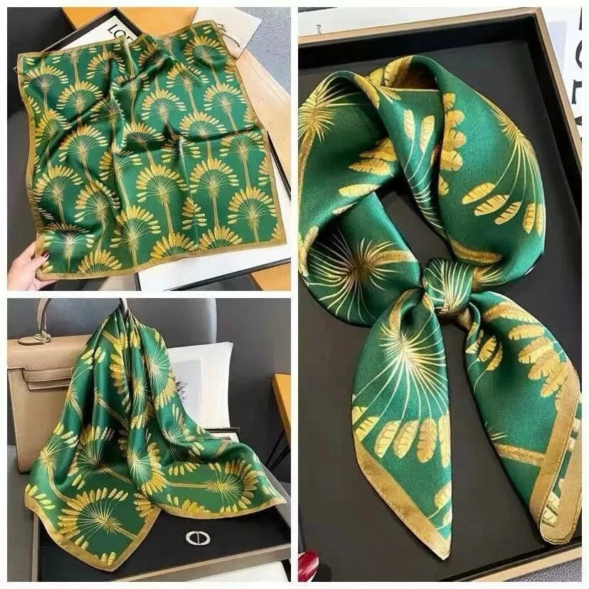 Foulard Soie 70cm Femme Bandana Châle | MDN Store