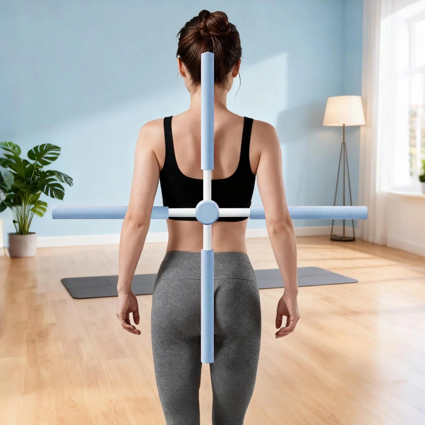 Barre Correction Posture Yoga Stretching Mobilité Fitness | MDN