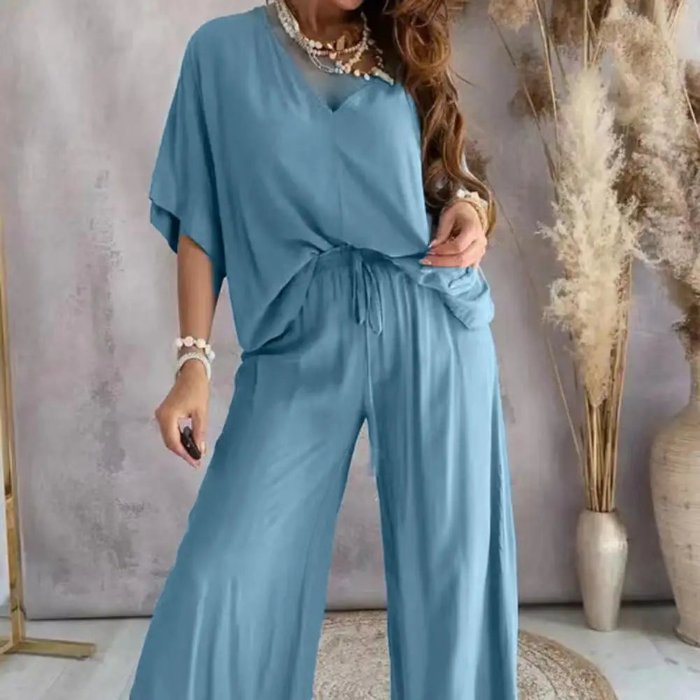 Ensemble Femme 2 Pièces Col V Été | MDN Store