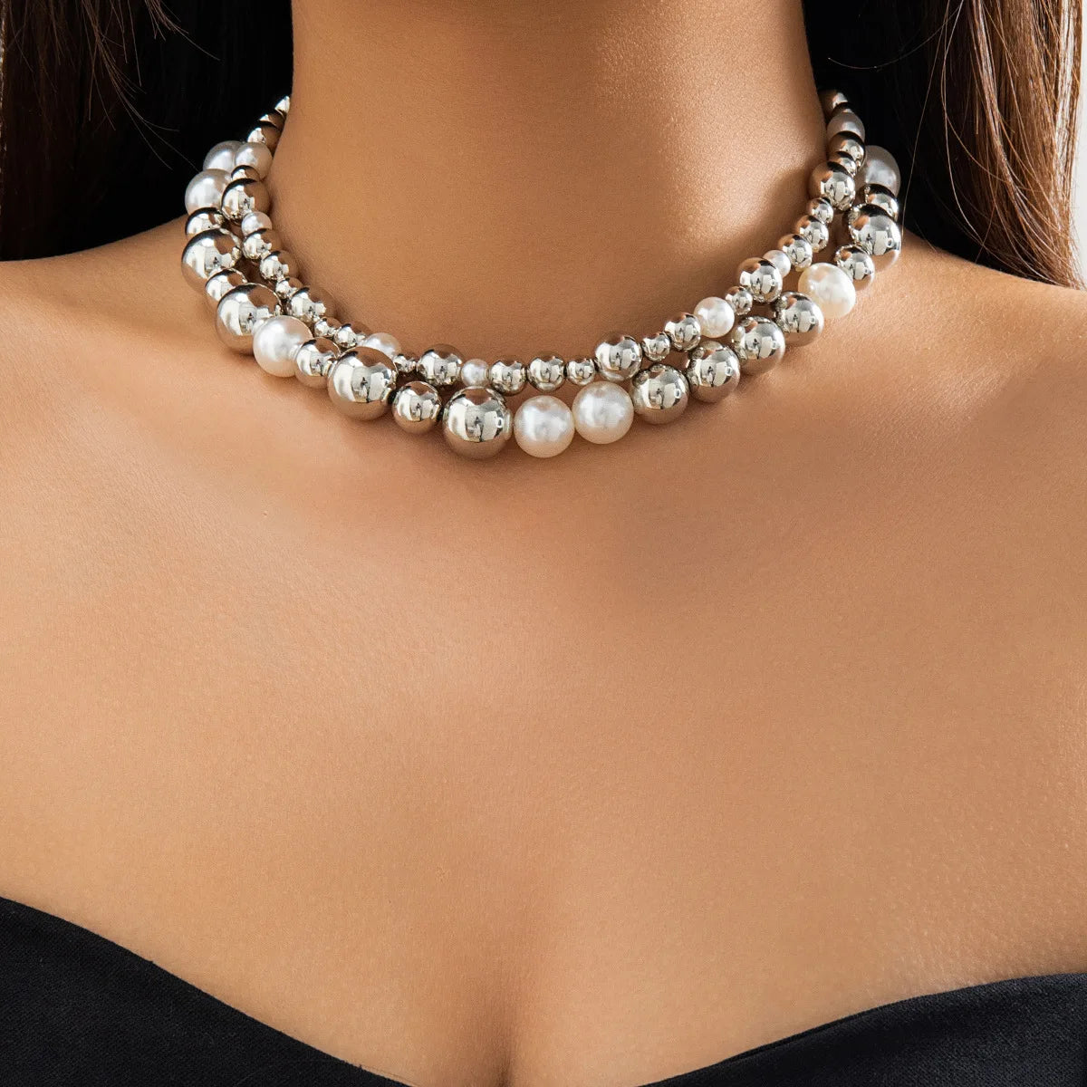 Collier Multi-Rangs Perles Colorées Bohème | MDN Store