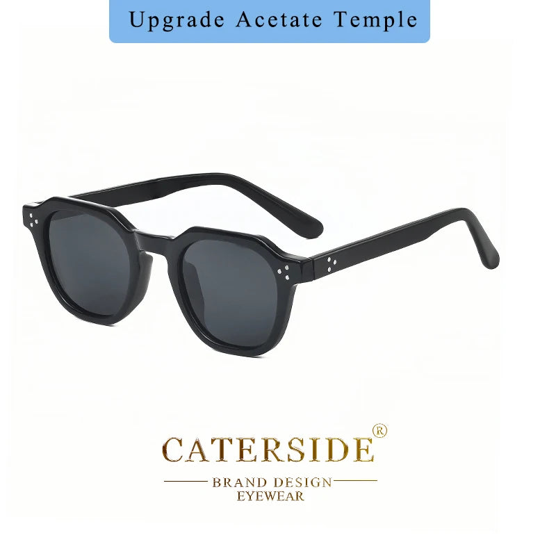 CATERSIDE Lunettes de Soleil Polarisées Rétro Femme Monture TR90 Ultra-Légère UV400 | MDN Store 25