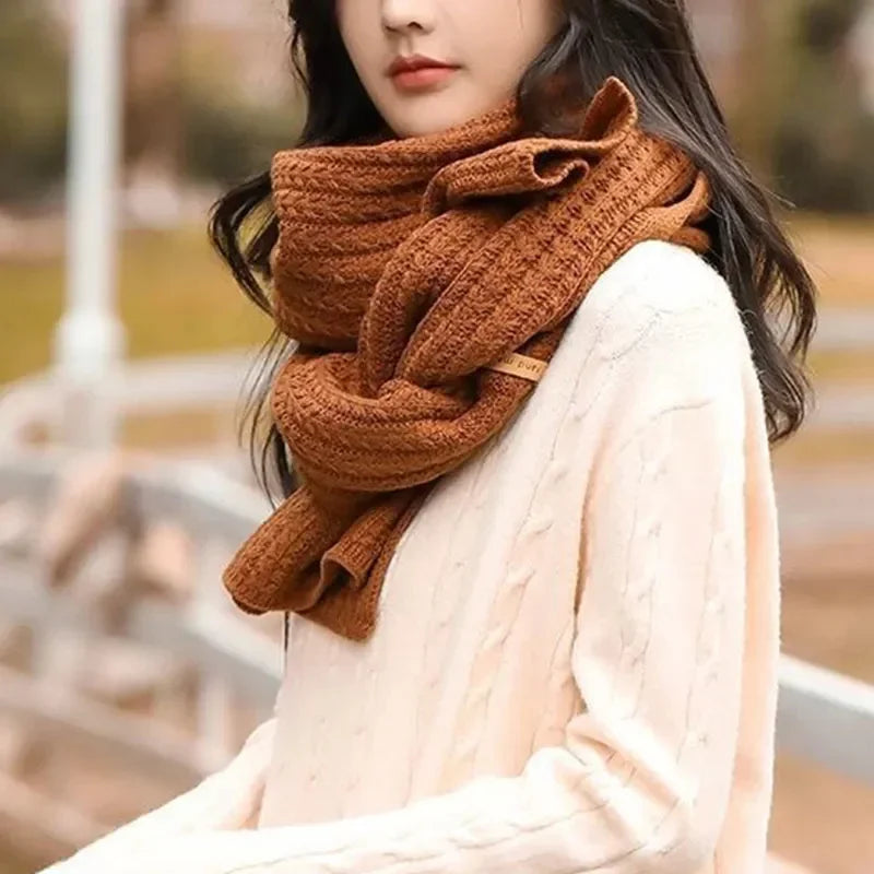 Écharpe Tricotée Thermique Hiver | MDN Store