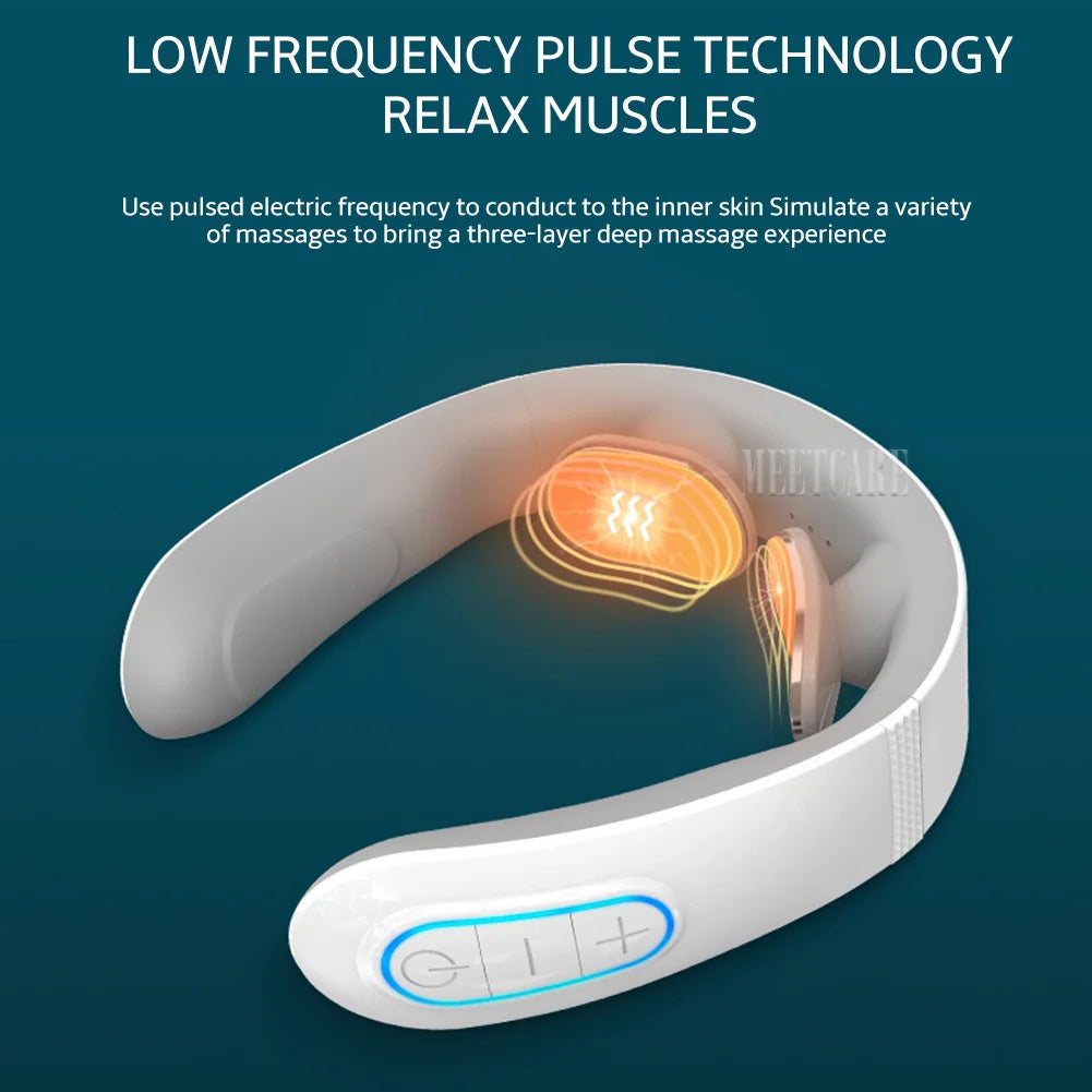 Masseur de Cou Électrique Intelligent TENS - Soulagement Douleurs Cervicales | MDN Store 25