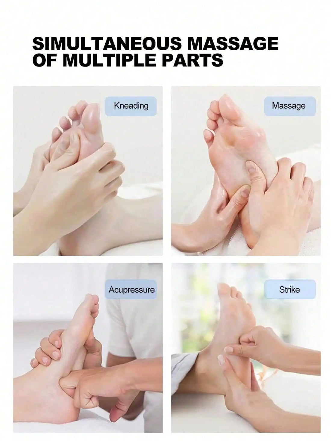 Tapis Masseur de Pieds Chauffant EMS Relaxation | MDN Store 25
