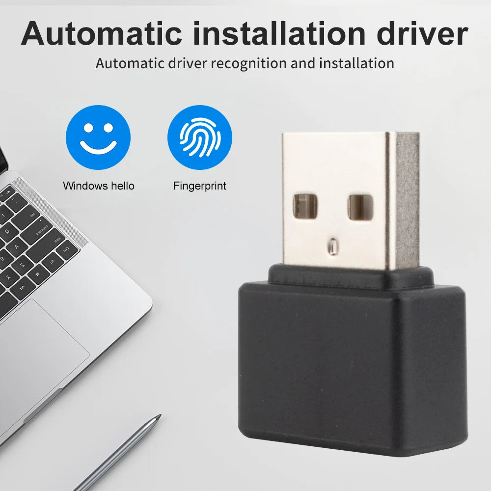 Lecteur Empreinte Digitale USB Biométrique Windows Hello Sécurité PC | MDN Store