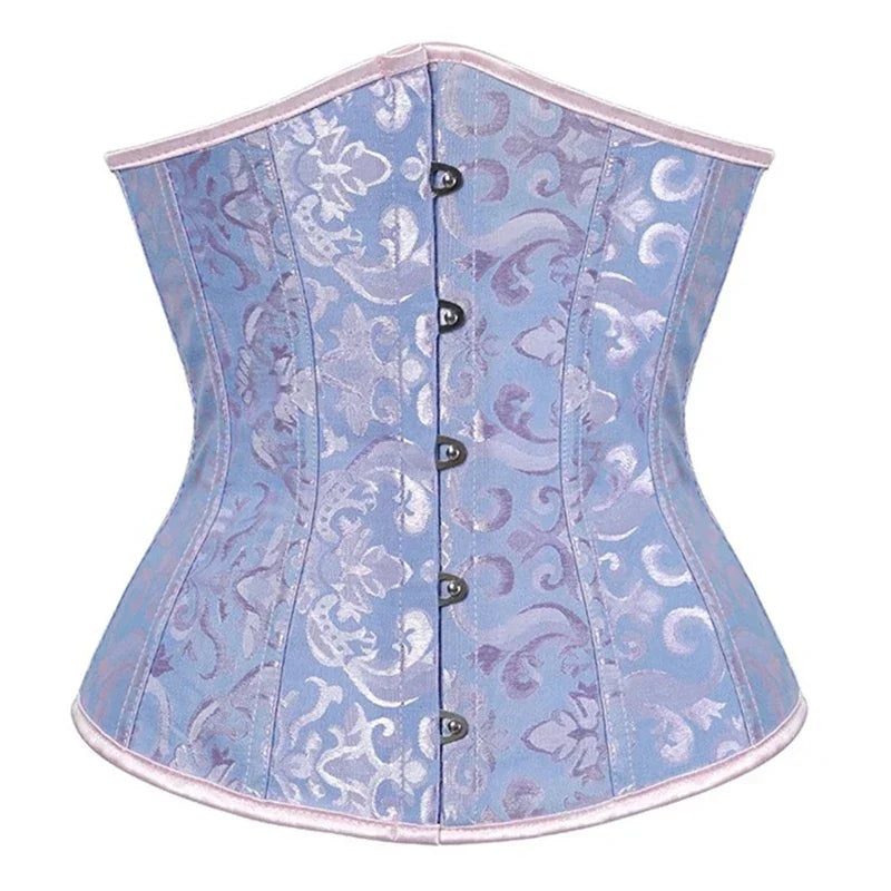 Corset Sous-Poitrine Jacquard Floral | MDN Store