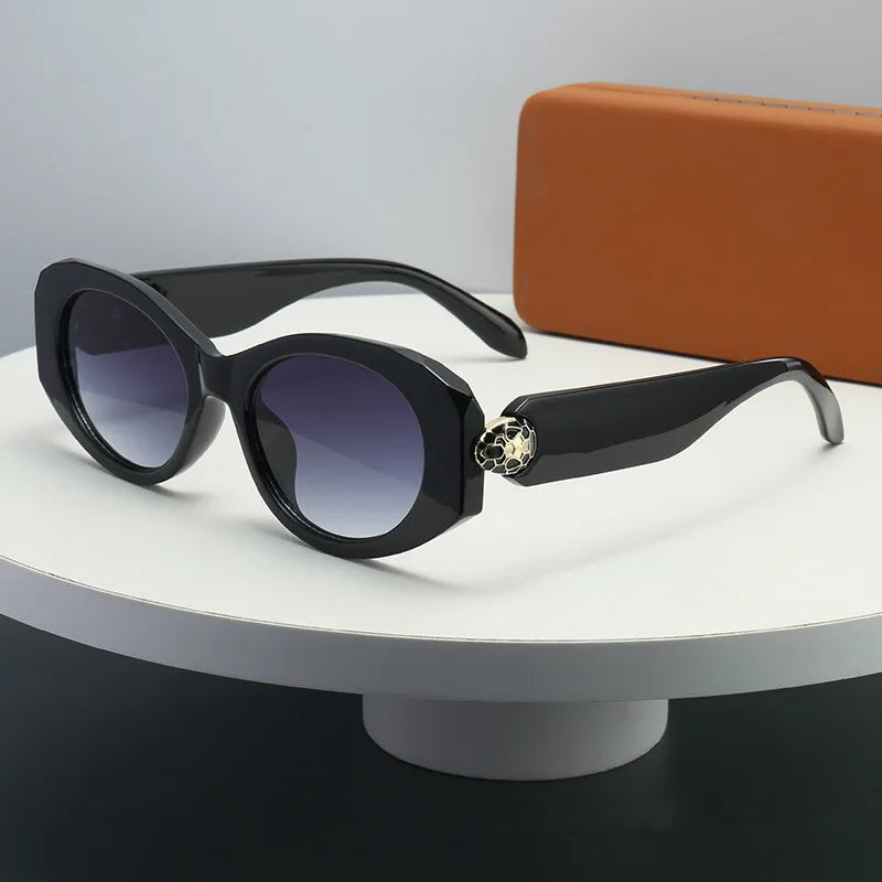 Lunettes Soleil Cat Eye Serpent Métal | MDN Store