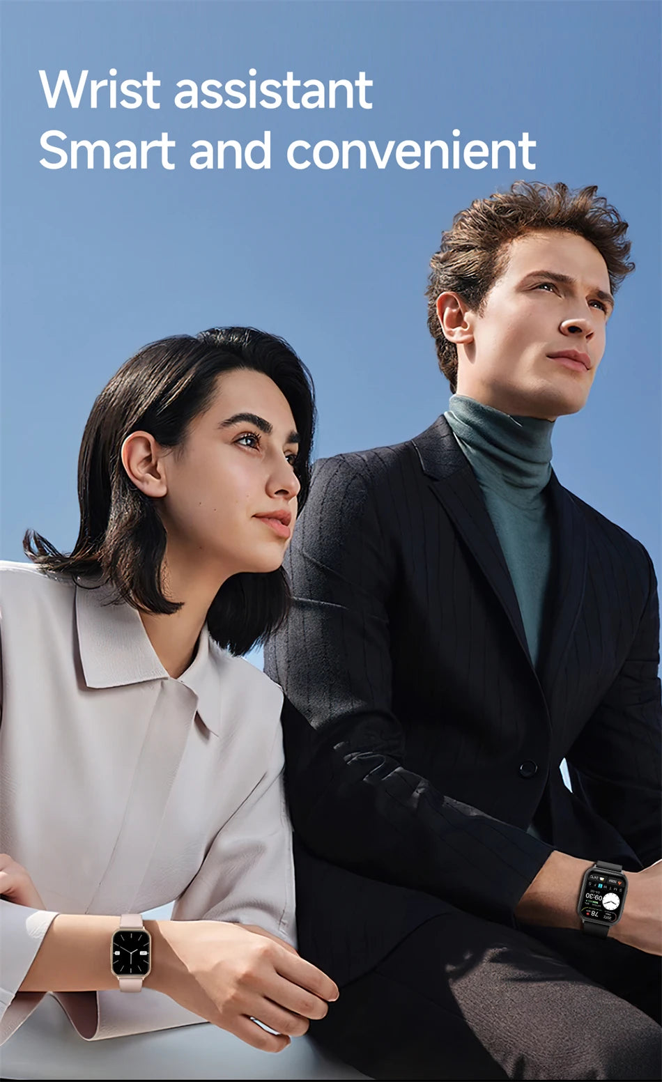 Montre Connectée GPS 1.83" Acier 700mAh IP68 | MDN