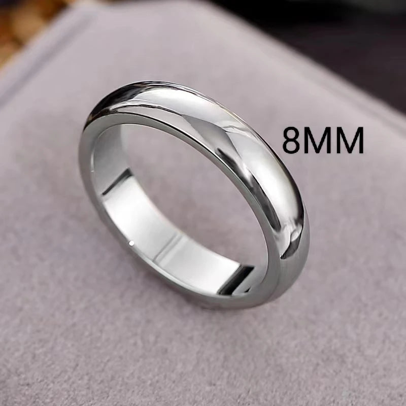 Bague Couple Acier Plaqué Or 18K 8mm | MDN Store
