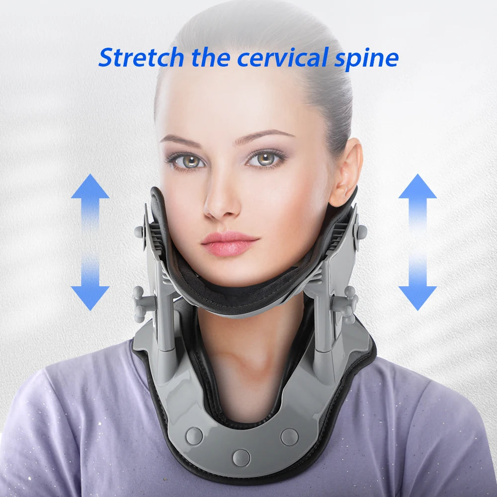 Collier Cervical Chauffant Traction Ajustable Correction Posture | MDN Store