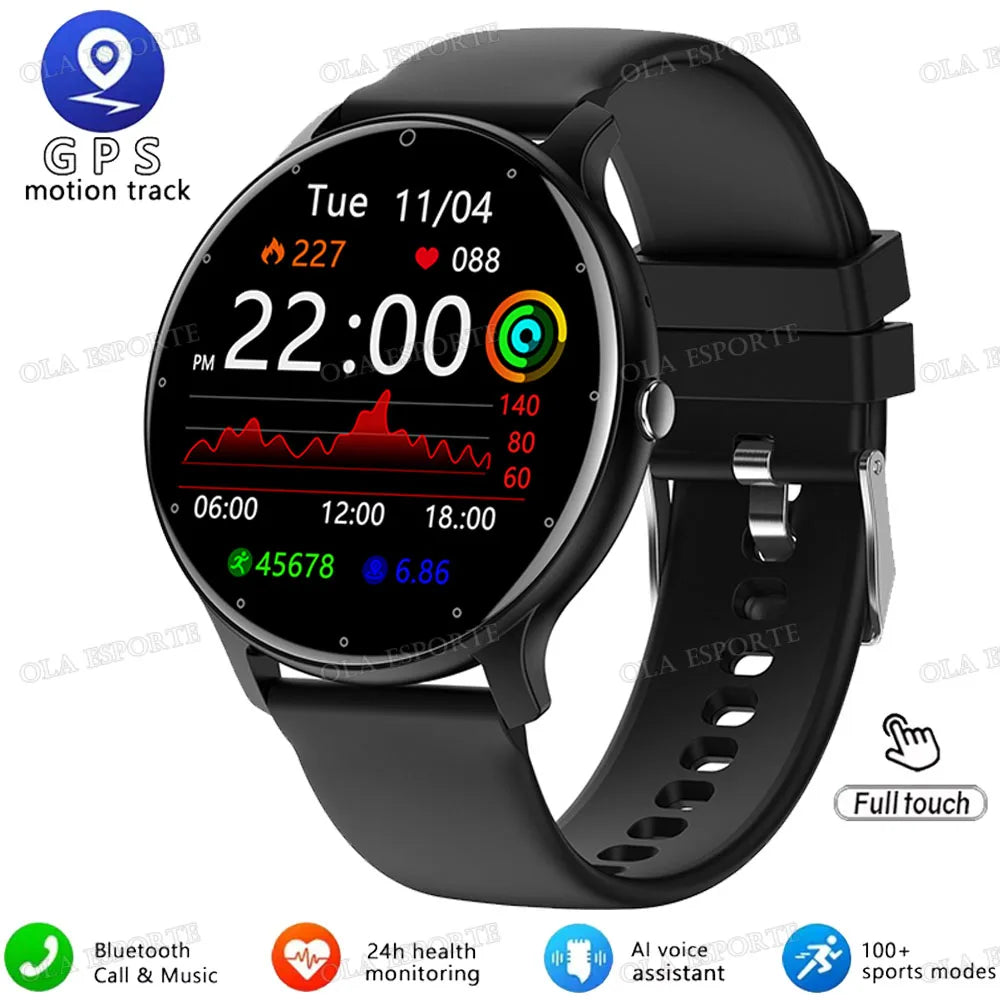Montre Connectee Femme Sport Fitness Bluetooth IP67 Ecran Tactile | MDN Store 25