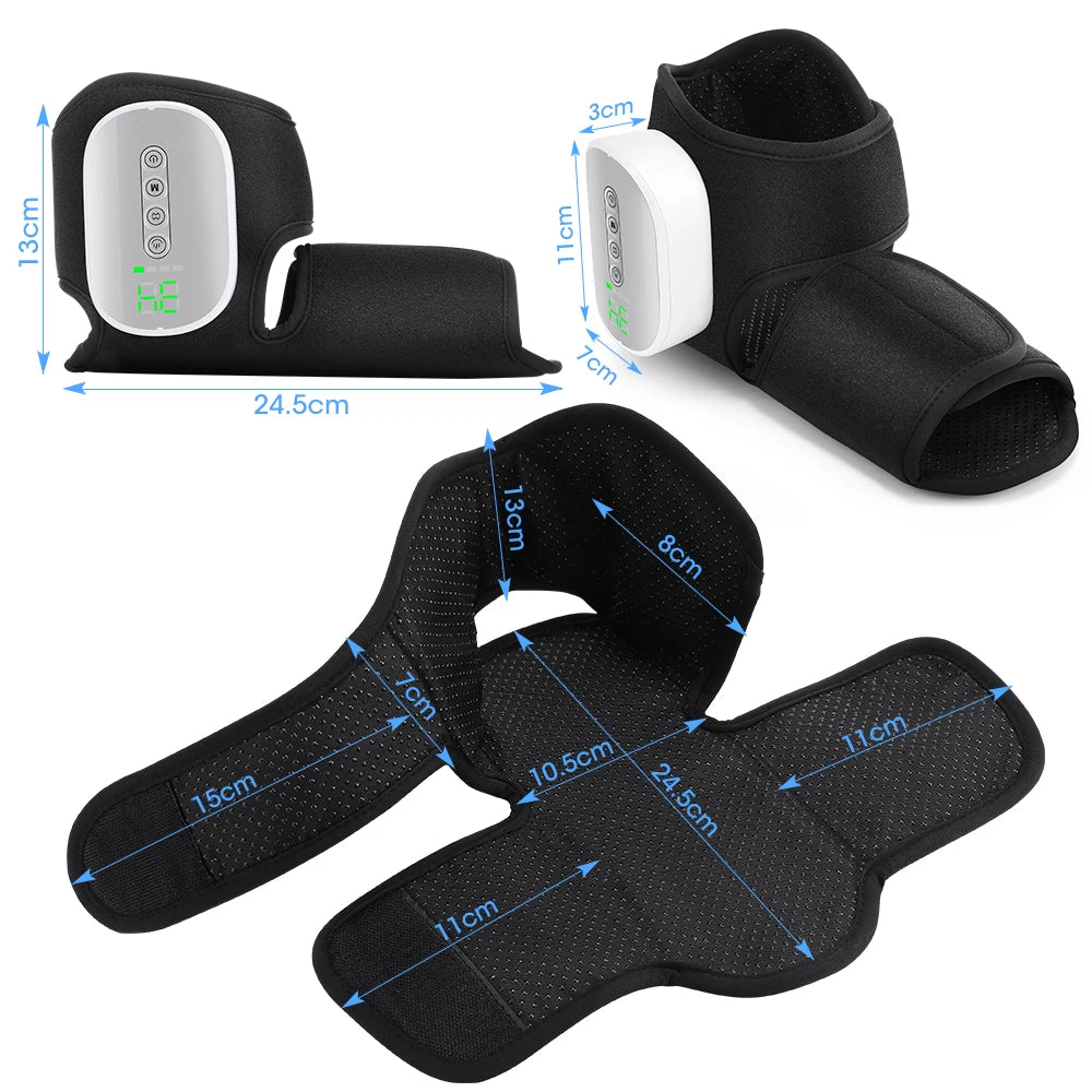 Masseur Electrique Sans Fil Pieds Chevilles Airbag Chaleur | MDN Store 25