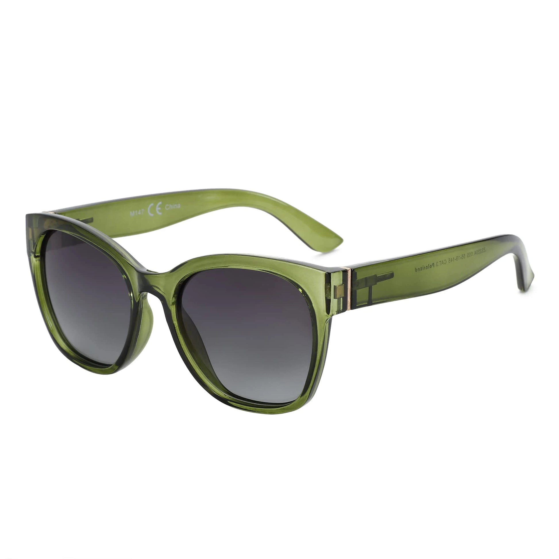 Lunettes de Soleil Femme Papillon Polarisees Monture Epaisse | MDN Store