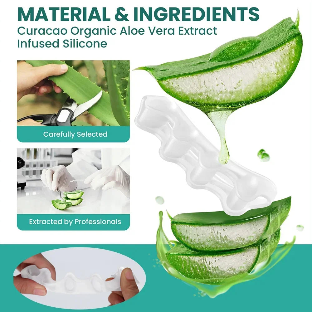 Séparateurs Orteils Silicone Correcteur | MDN