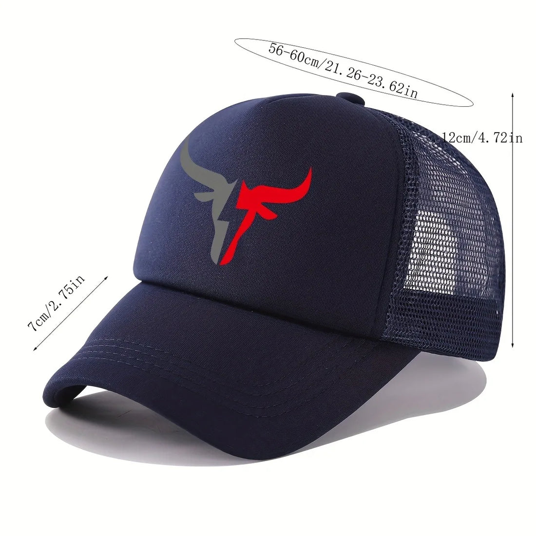 Casquette Baseball Tete de Boeuf Unisexe Maille Respirante Reglable | MDN Store 25