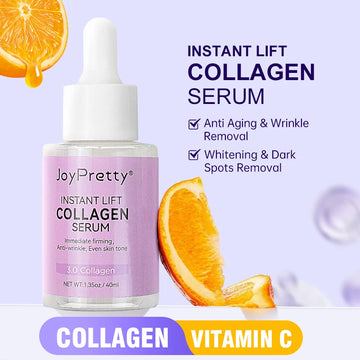Sérum Visage Collagène Acide Hyaluronique Anti-Rides Éclaircissant | MDN Store