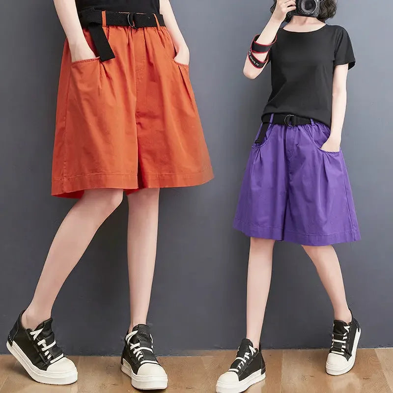 Short Femme Large Décontracté Coupe Ample Été | MDN Store