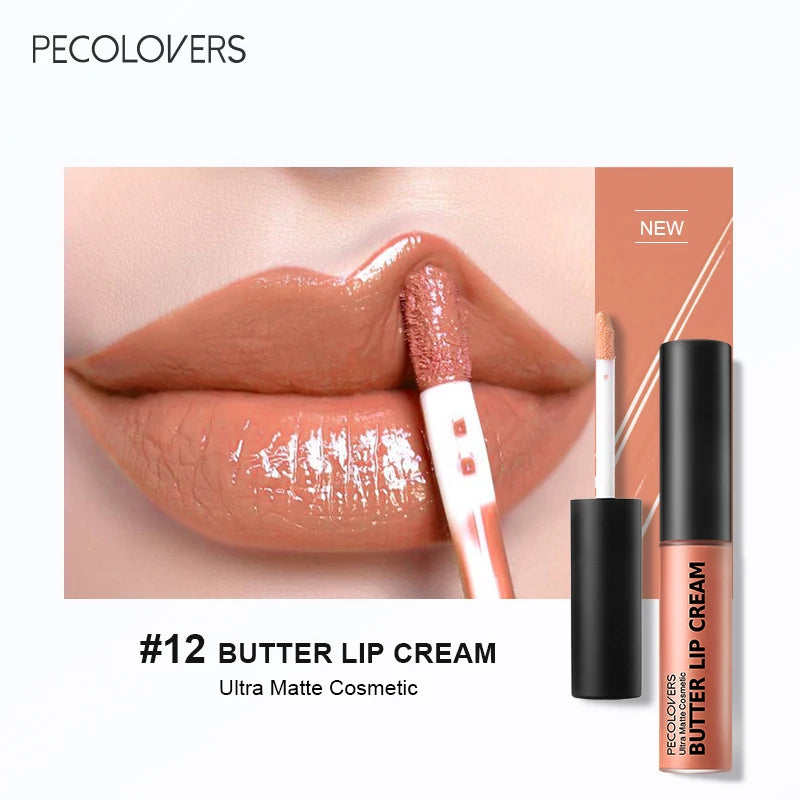 Rouge à Lèvres Liquide Imperméable 21 Couleurs Vitamine E Repulpant | MDN Store