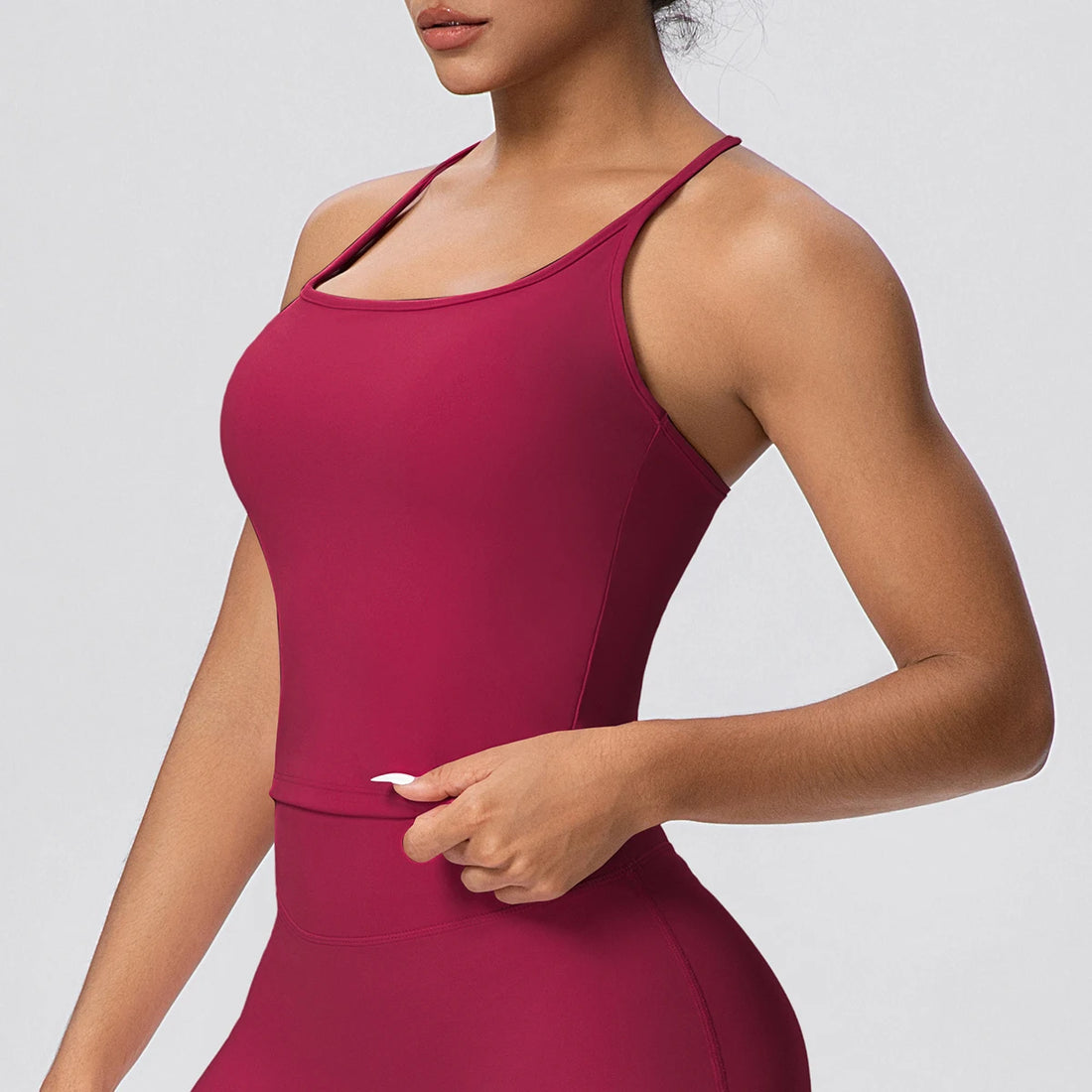 Brassière Yoga Femme Dos Nu Coussinets Respirante Sport | MDN Store