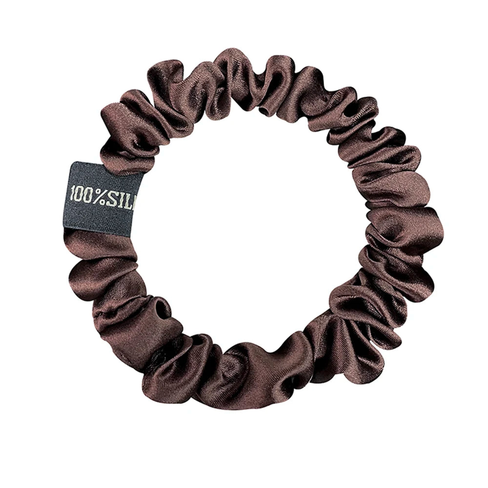 Chouchou Soie de Mûrier 100% Pure 19 Momme - Élastique Cheveux Premium | MDN Store
