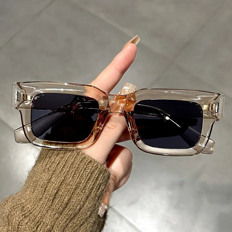 Lunettes Soleil Rectangle Léopard | MDN Store