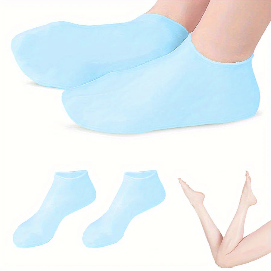 Chaussettes Hydratantes Silicone - Pieds Secs & Talons Craquelés Femme | MDN Store 25