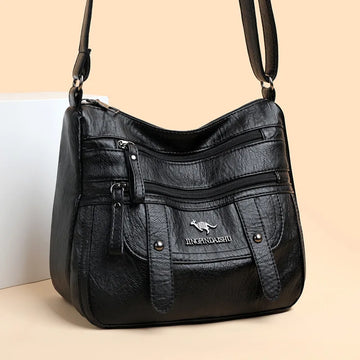 Sac Bandoulière Femme Cuir Souple Grande Capacité Élégant | MDN Store