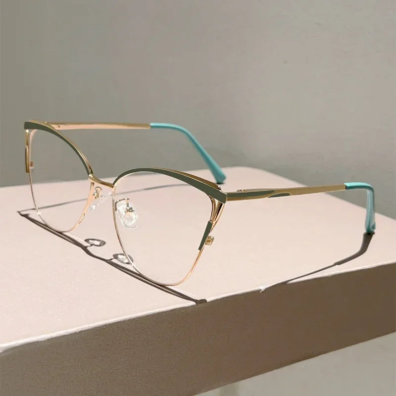 Lunettes Oeil de Chat Oversize Femme Vintage Monture Optique | MDN Store