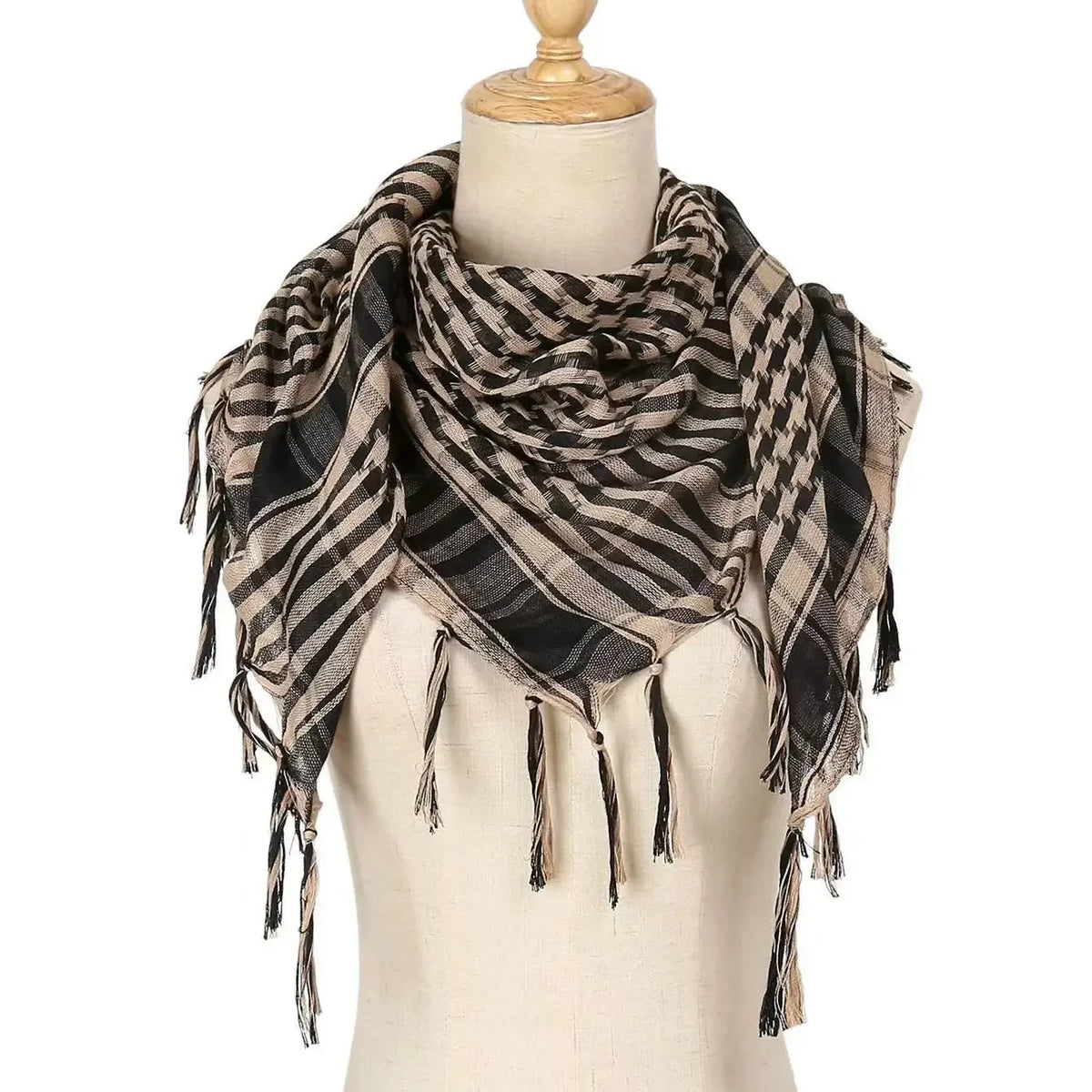 Foulard carré en polyester motif cachemire | MDN Store 25
