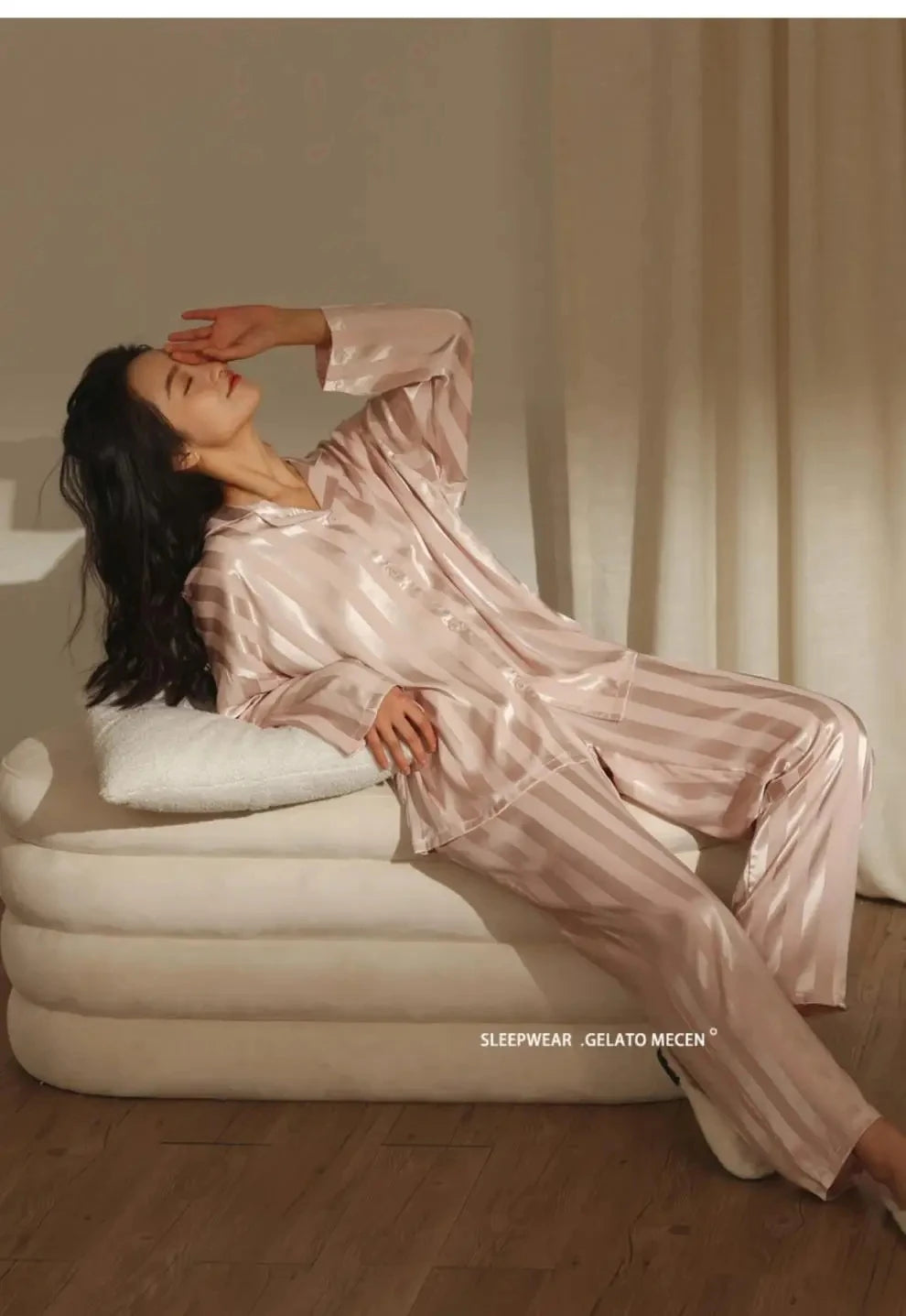 Pyjama Soie Glacée Satin Luxe | MDN Store