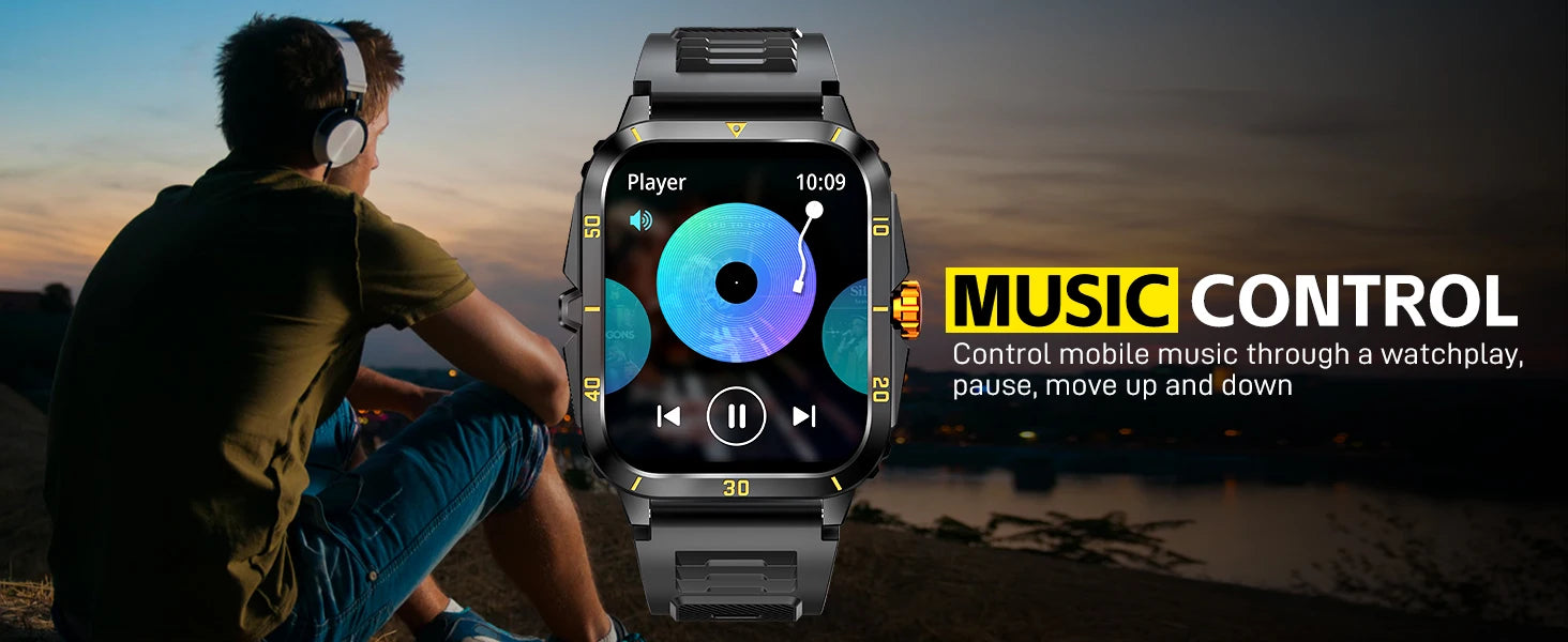 Montre Connectée Sport 1.96" Appels Bluetooth Étanche | MDN Store