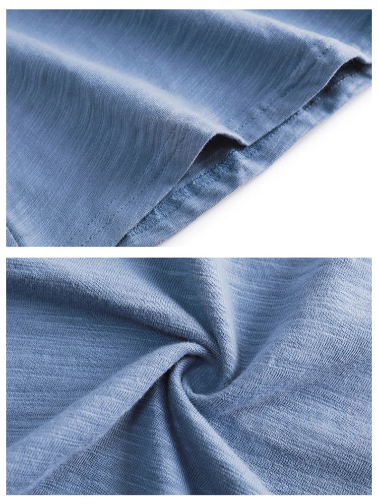 T-shirt Col V Coton Bambou Femme | MDN