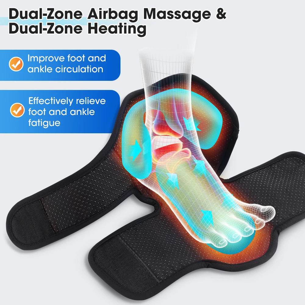 Masseur Electrique Sans Fil Pieds Chevilles Airbag Chaleur | MDN Store 25