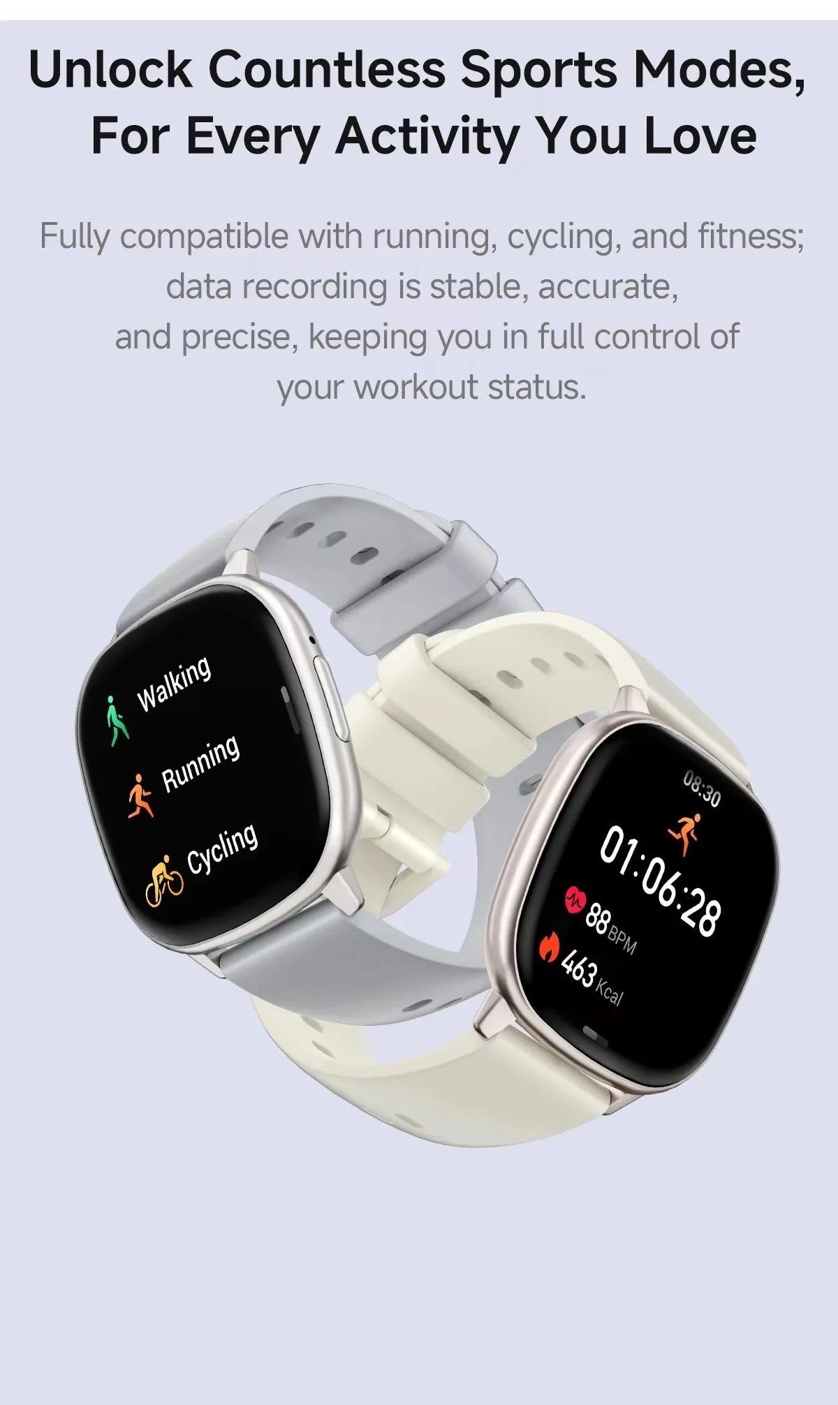 Montre Connectée AMOLED 1.73" Appels Bluetooth | MDN Store