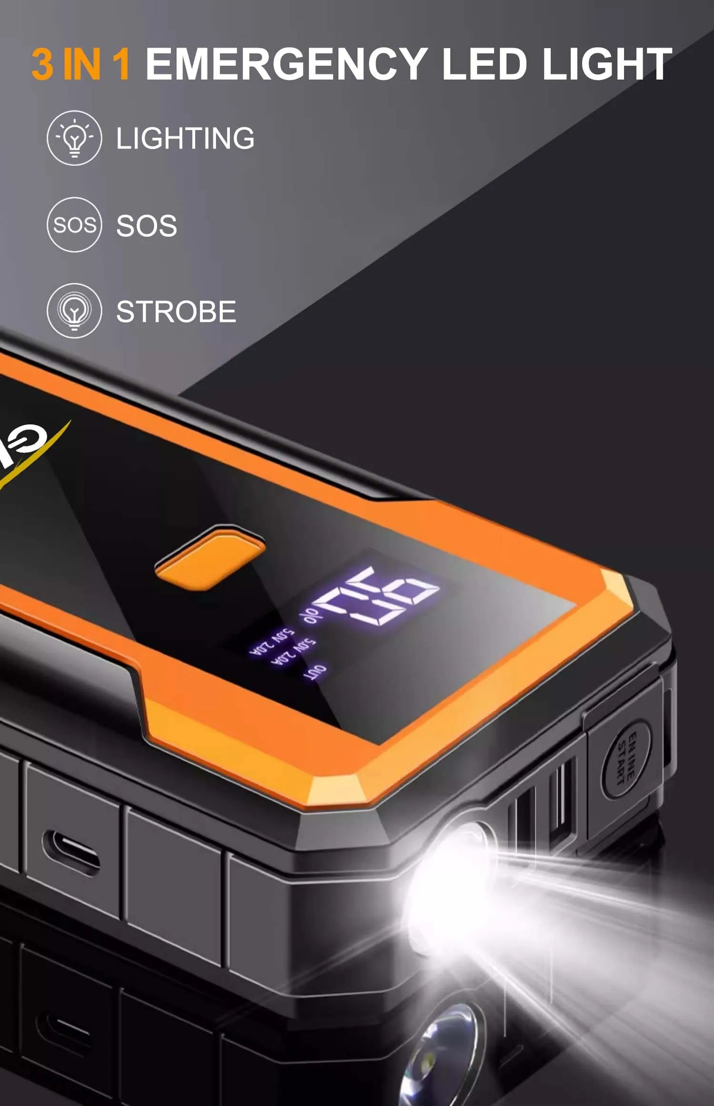 Booster Batterie 4000A 12V | MDN