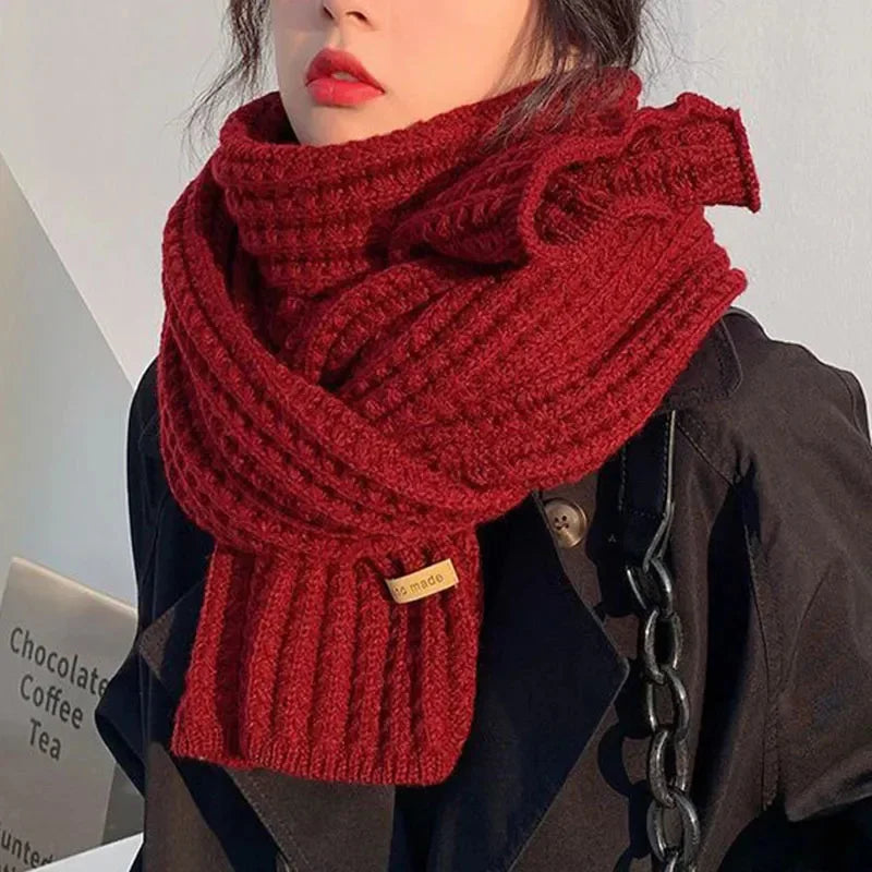 Écharpe Tricotée Thermique Hiver | MDN Store