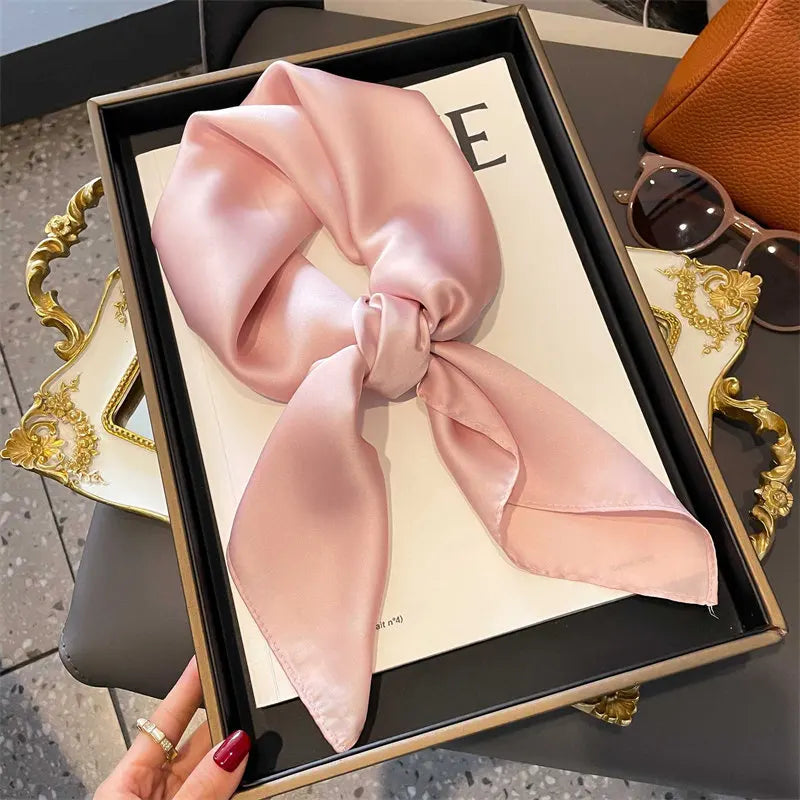 Foulard Carré Soie Floral Femme 70x70cm | MDN Store