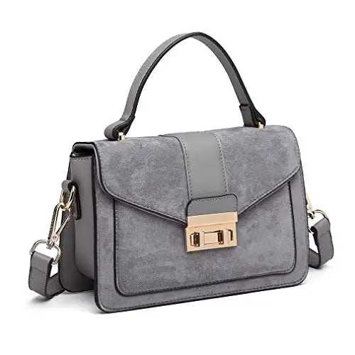 Sac Bandouliere Femme Cuir Synthetique Vintage Rabat Miss Lulu | MDN Store