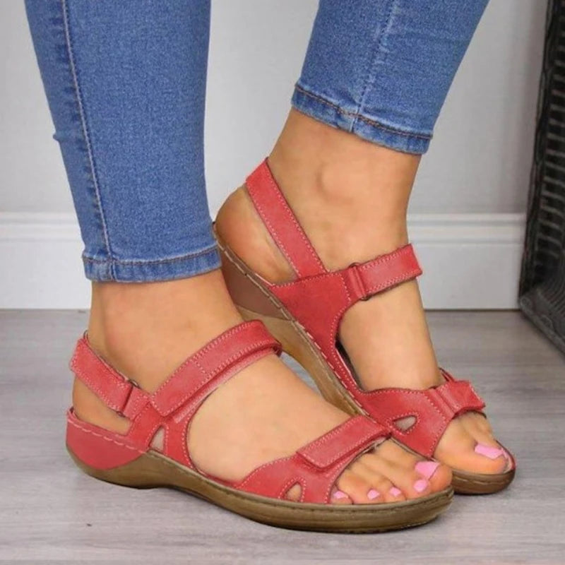Sandales Plates Cuir Confort Respirantes Été | MDN Store
