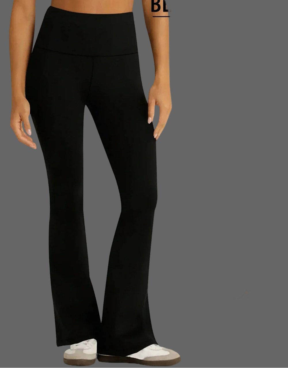 Pantalon Évasé Yoga Taille Haute Femme | MDN Store