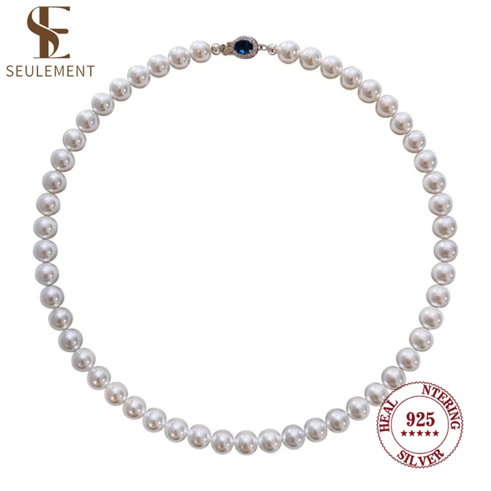 Collier Perles Artificielles Luxe Choker Ras du Cou Classique | MDN Store
