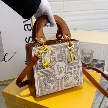 Sac Broderie Royale Poignée Crossbody | MDN Store