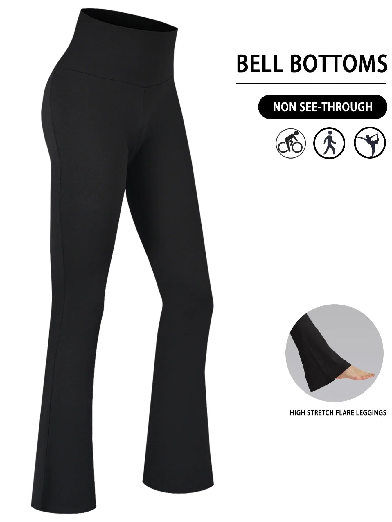 Pantalon Évasé Pattes d'Éléphant Yoga | MDN Store
