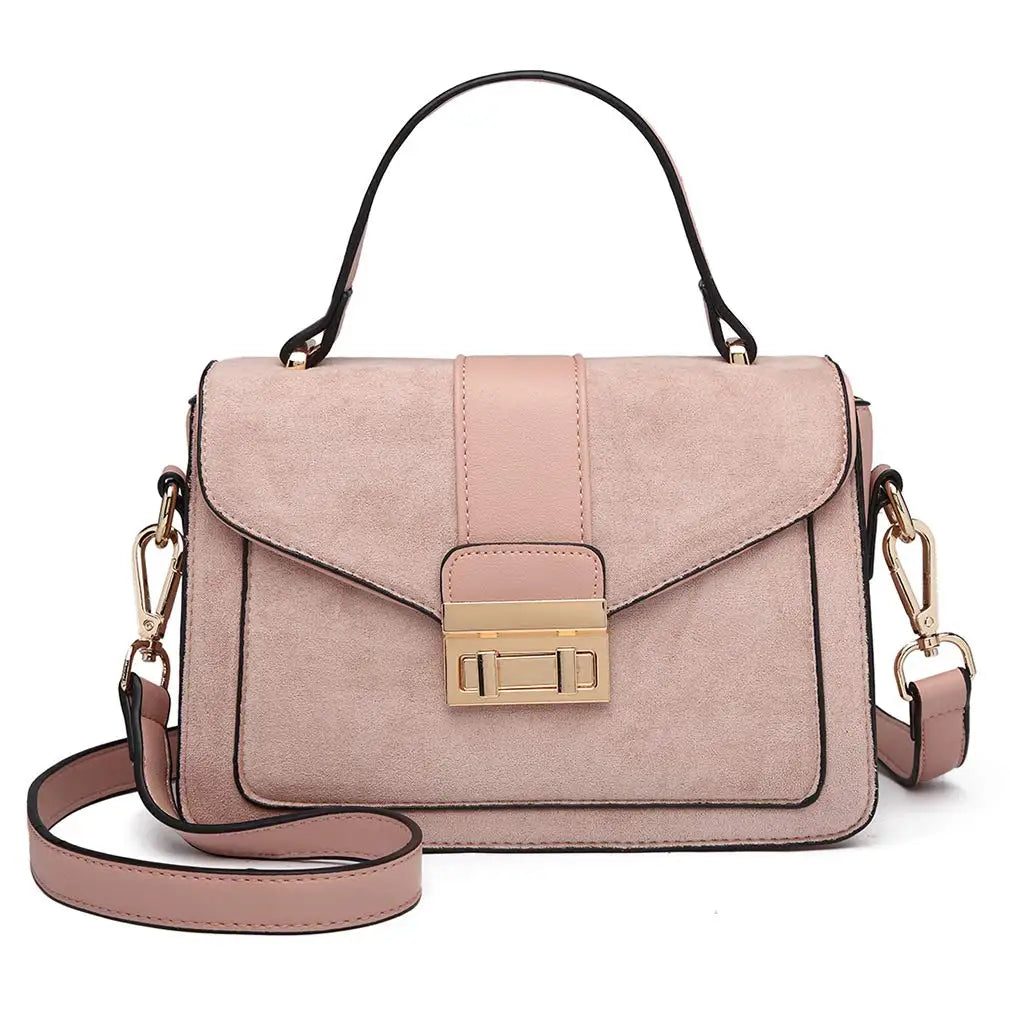 Sac Bandouliere Femme Cuir Synthetique Vintage Rabat Miss Lulu | MDN Store