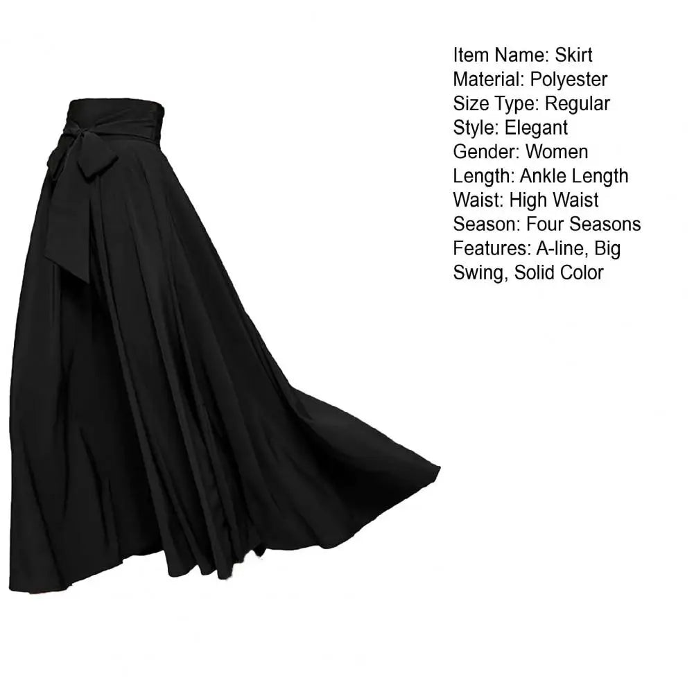 Jupe Longue Femme Taille Haute Élégante - photo 7 | MDN Store