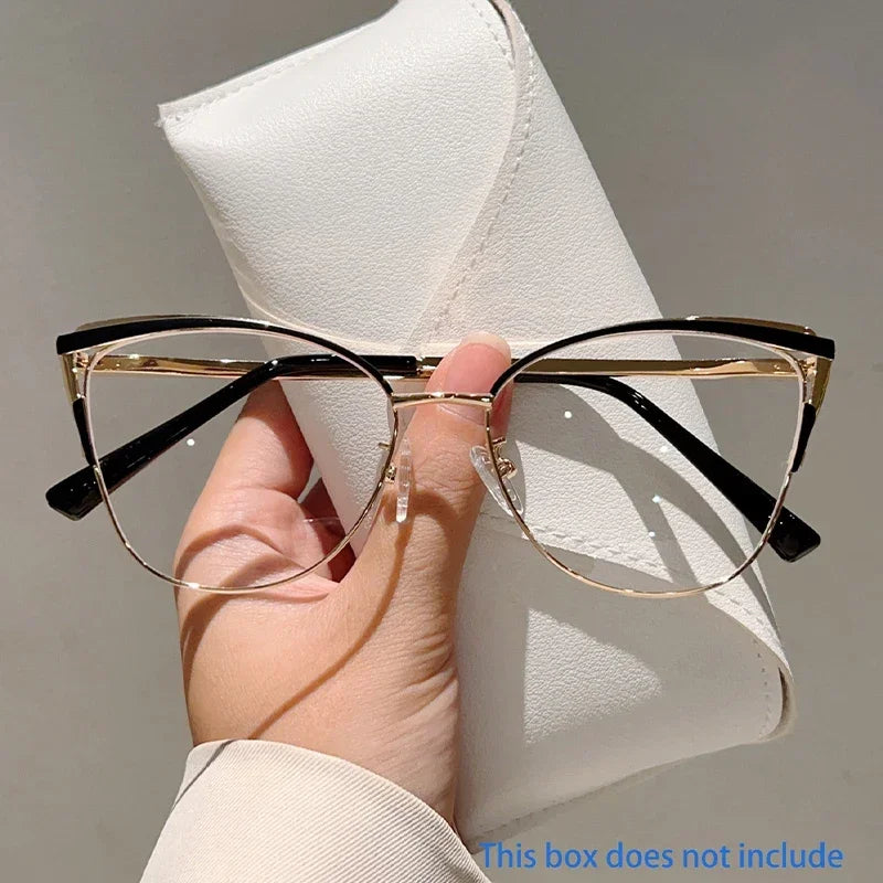 Lunettes Oeil de Chat Oversize Femme Vintage Monture Optique | MDN Store