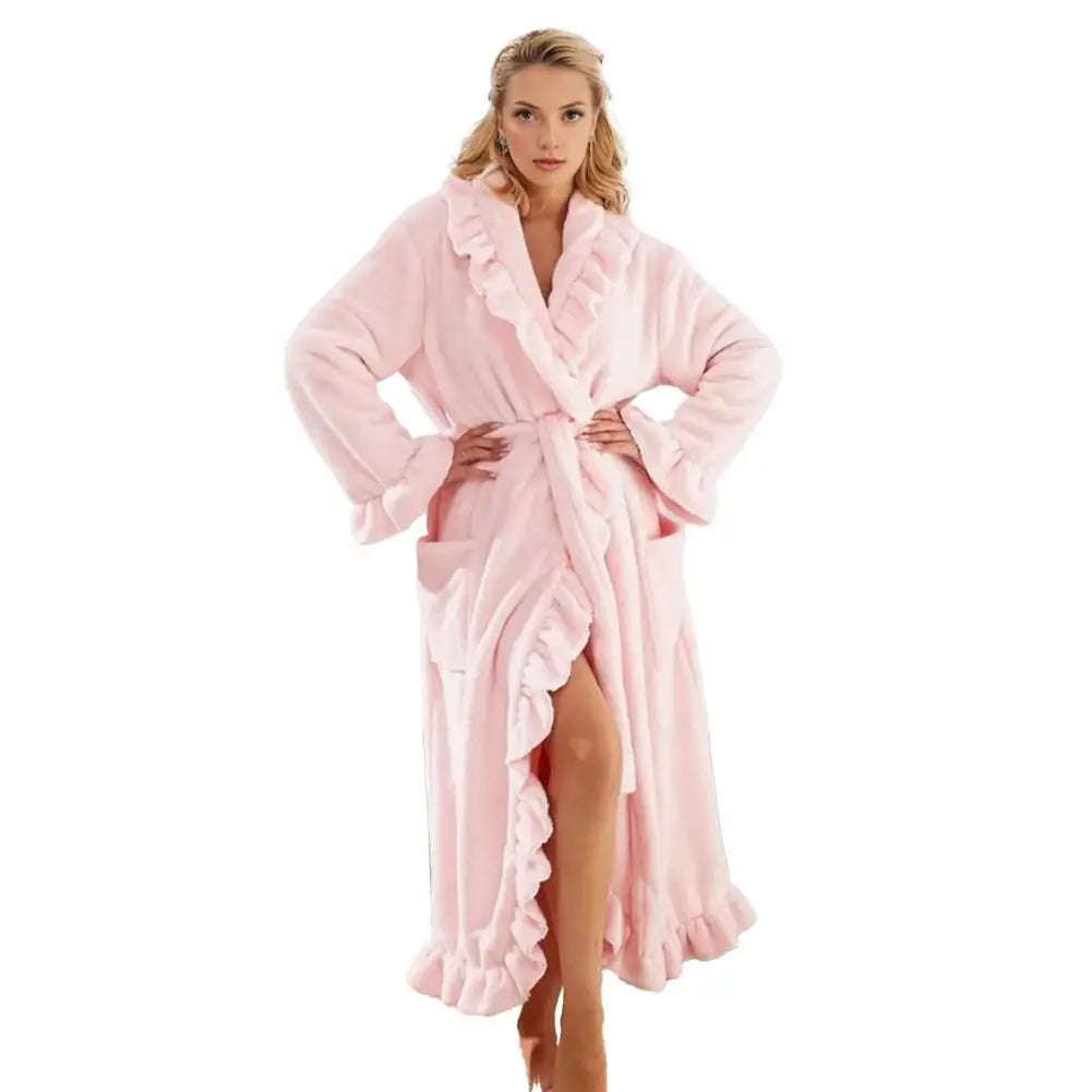 Peignoir Femme Polaire Doux Chaud | MDN Store