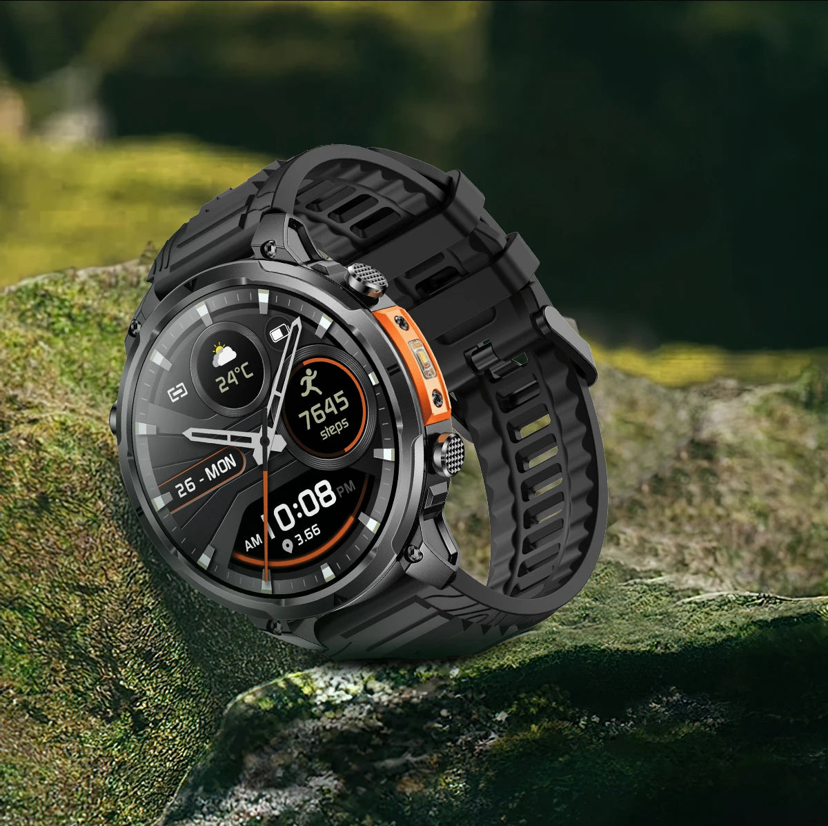 Montre GPS Militaire 1.7" 720mAh Lampe LED IP68 | MDN