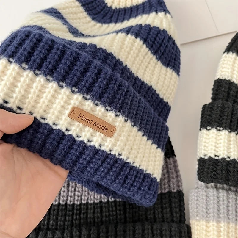 Bonnet Rayé Léger Mixte | MDN Store